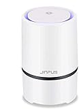 JINPUS Luftreiniger Allergie mit True HEPA Filter, Desktop...